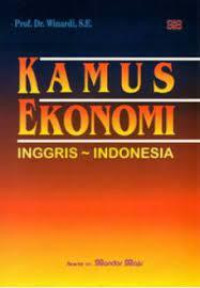 Image of Kamus Ekonomi : Inggris - Indonesia