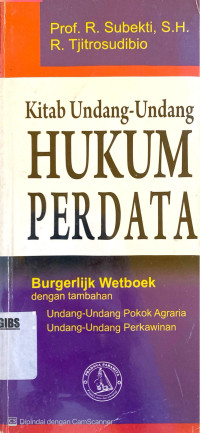 Image of Kitab Undang-Undang Hukum Perdata