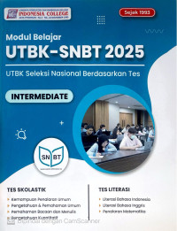 Image of Modul Belajar UTBK-SNBT 2025; Intermediate Paket 1