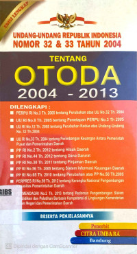 Image of Tentang OTODA 2004-2013