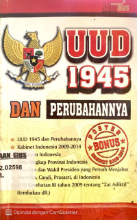 Image of UUD 1945 dan Perubahannya